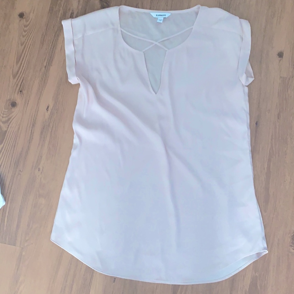 Express Blouse | Size Small | Criss Cross Top